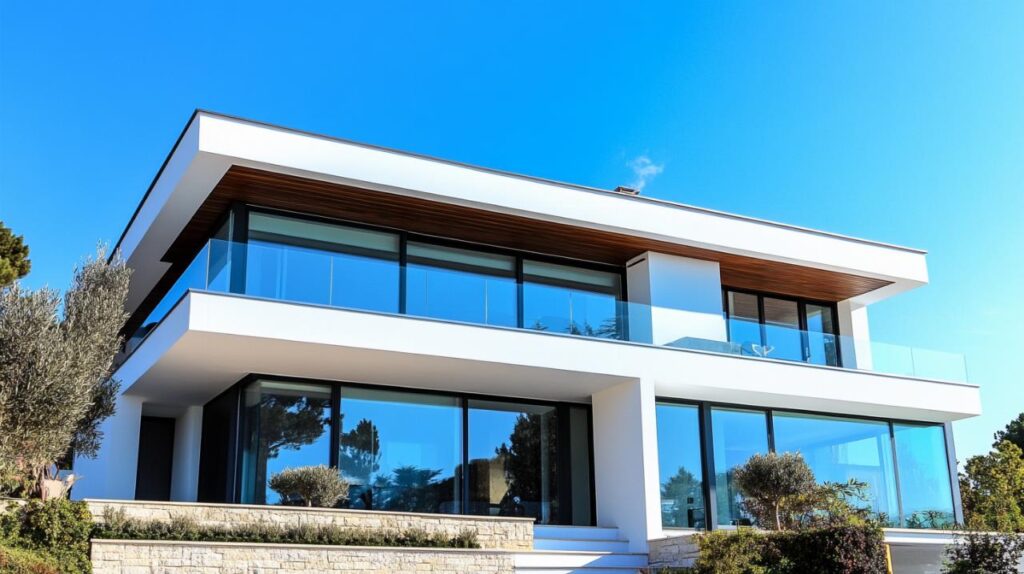 Casa contemporánea techo plano ventajas e inconvenientes: Análisis completo de estilo y funcionalidad